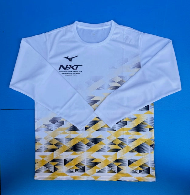【数量限定】ソフテニ会 ミズノ 長袖Tシャツ(62JADH03)