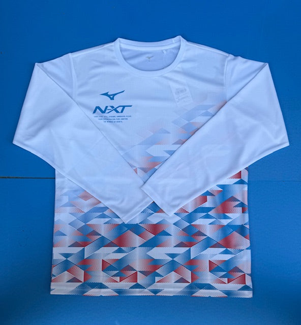 【数量限定】ソフテニ会 ミズノ 長袖Tシャツ(62JADH03)