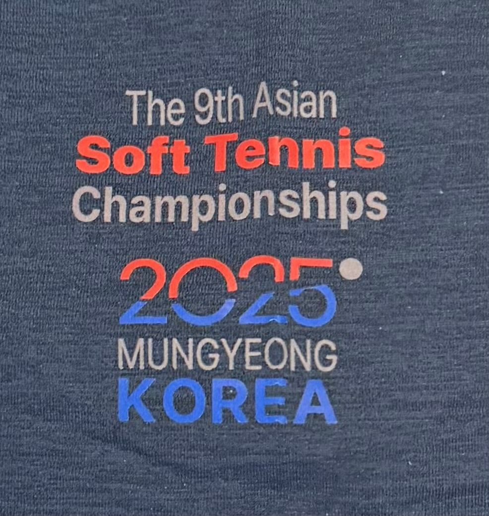 【限定】第9回ソフトテニスアジア選手権　記念Tシャツ 第9回アジアソフトテニス選手権2025 大会記念Tシャツ