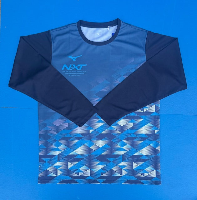 【数量限定】ソフテニ会　ミズノ　長袖Ｔシャツ（62JADH03）