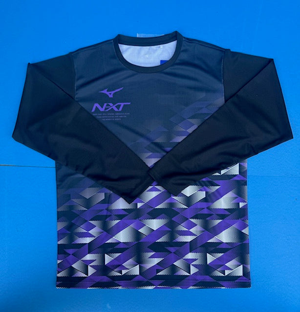 【数量限定】ソフテニ会　ミズノ　長袖Ｔシャツ（62JADH03）