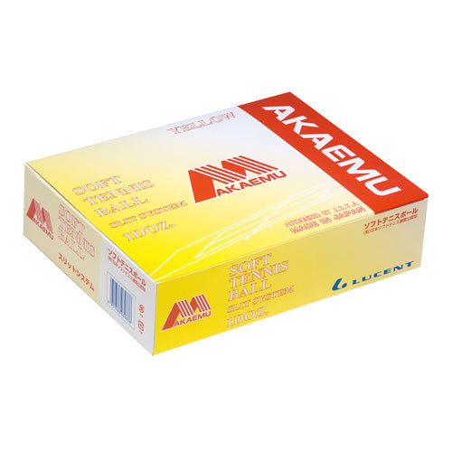 アカエム公認球（10打・箱入り）　オウンネーム